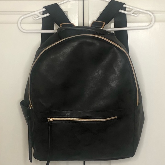 Ulta Beauty Handbags - Ulta Black Leather Backpack NWOT